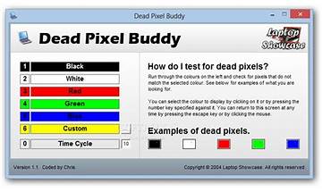 Dead Pixel Buddy for Windows - Download it from Habererciyes for free